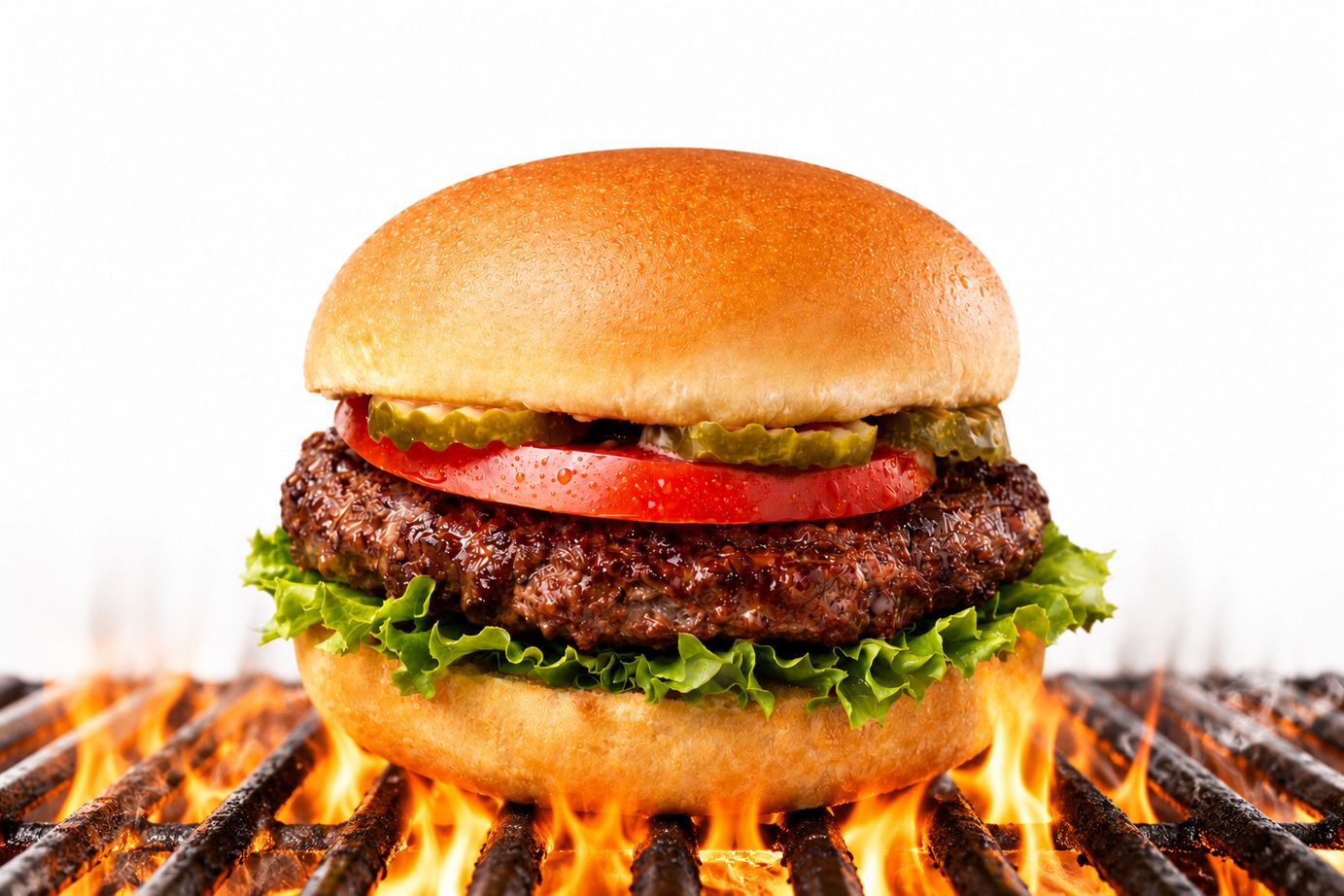 Charbroiled burger