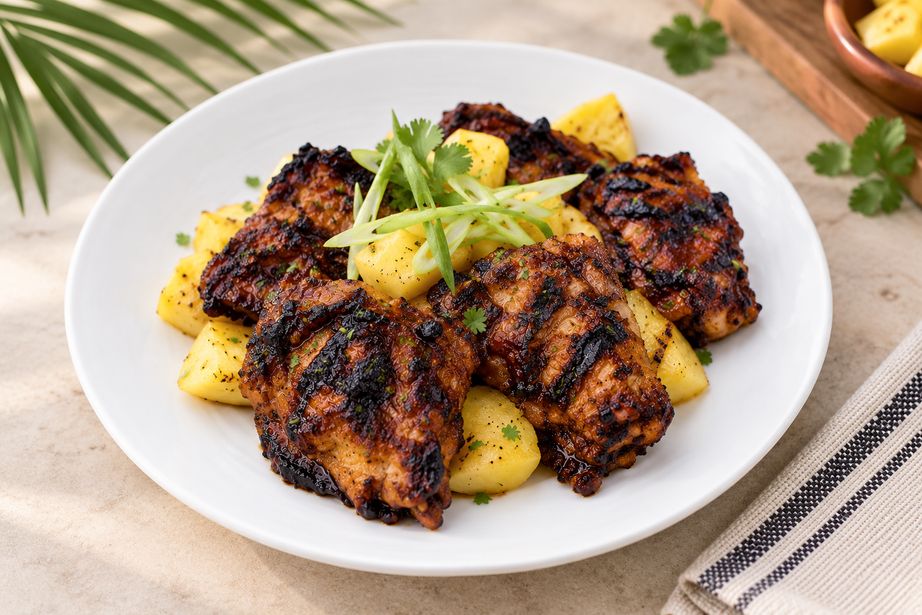 Hawaiian chicken with pineapple